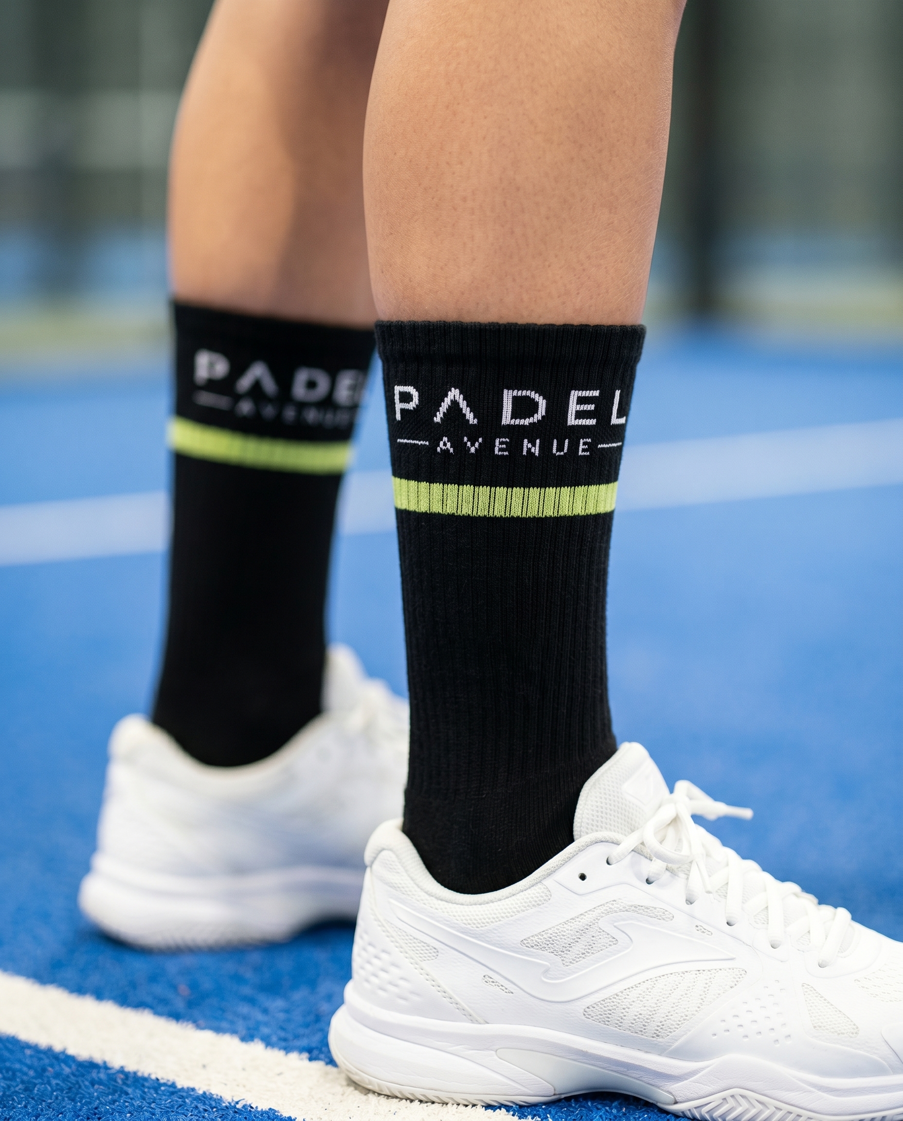 Padel Avenue Performance Crew Socks Detail